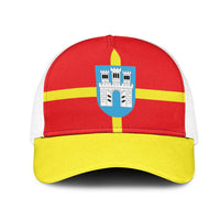 Ukraine Zhytomyr Oblast Mesh Trucker Cap Flag Color Inspiration