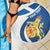 Personalized Scotland Beach Blanket Lion Rampant Flag Style
