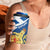 Personalized Scotland 4 in 1 Can Cooler Tumbler Lion Rampant Flag Style