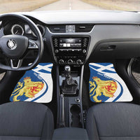Personalized Scotland Car Mats Lion Rampant Flag Style