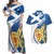 Personalized Scotland Couples Matching Off Shoulder Maxi Dress and Hawaiian Shirt Lion Rampant Flag Style