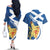 Personalized Scotland Couples Matching Off The Shoulder Long Sleeve Dress and Hawaiian Shirt Lion Rampant Flag Style