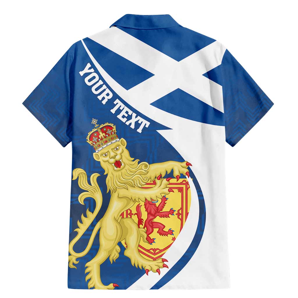 Personalized Scotland Family Matching Mermaid Dress and Hawaiian Shirt Lion Rampant Flag Style
