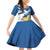 Personalized Scotland Family Matching Off Shoulder Short Dress and Hawaiian Shirt Lion Rampant Flag Style