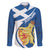 Personalized Scotland Family Matching Short Sleeve Bodycon Dress and Hawaiian Shirt Lion Rampant Flag Style