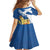 Personalized Scotland Family Matching Summer Maxi Dress and Hawaiian Shirt Lion Rampant Flag Style
