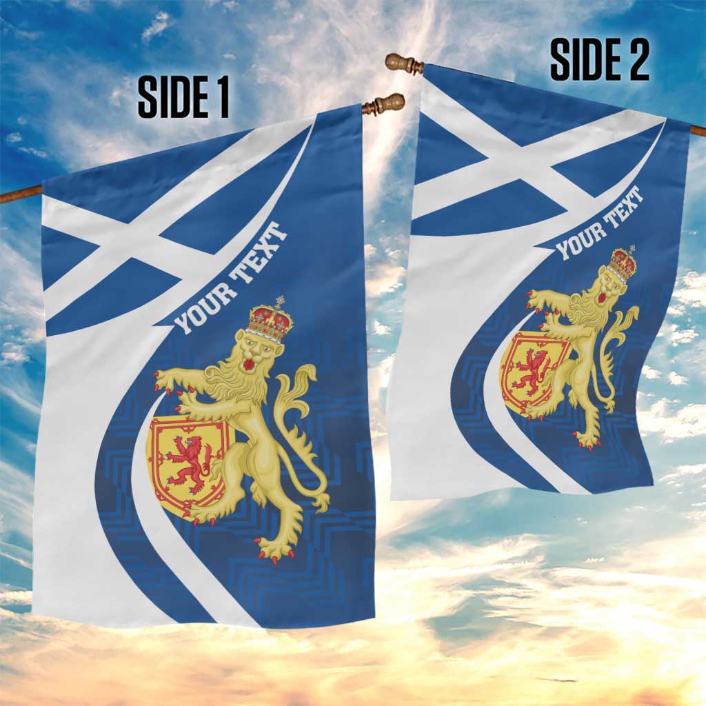 Personalized Scotland Garden Flag Lion Rampant Flag Style