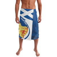 Personalized Scotland Lavalava Lion Rampant Flag Style