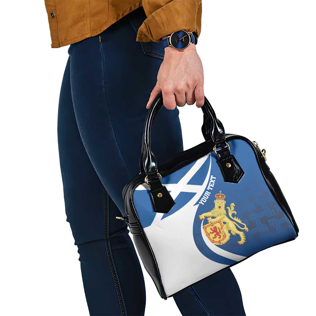 Personalized Scotland Shoulder Handbag Lion Rampant Flag Style
