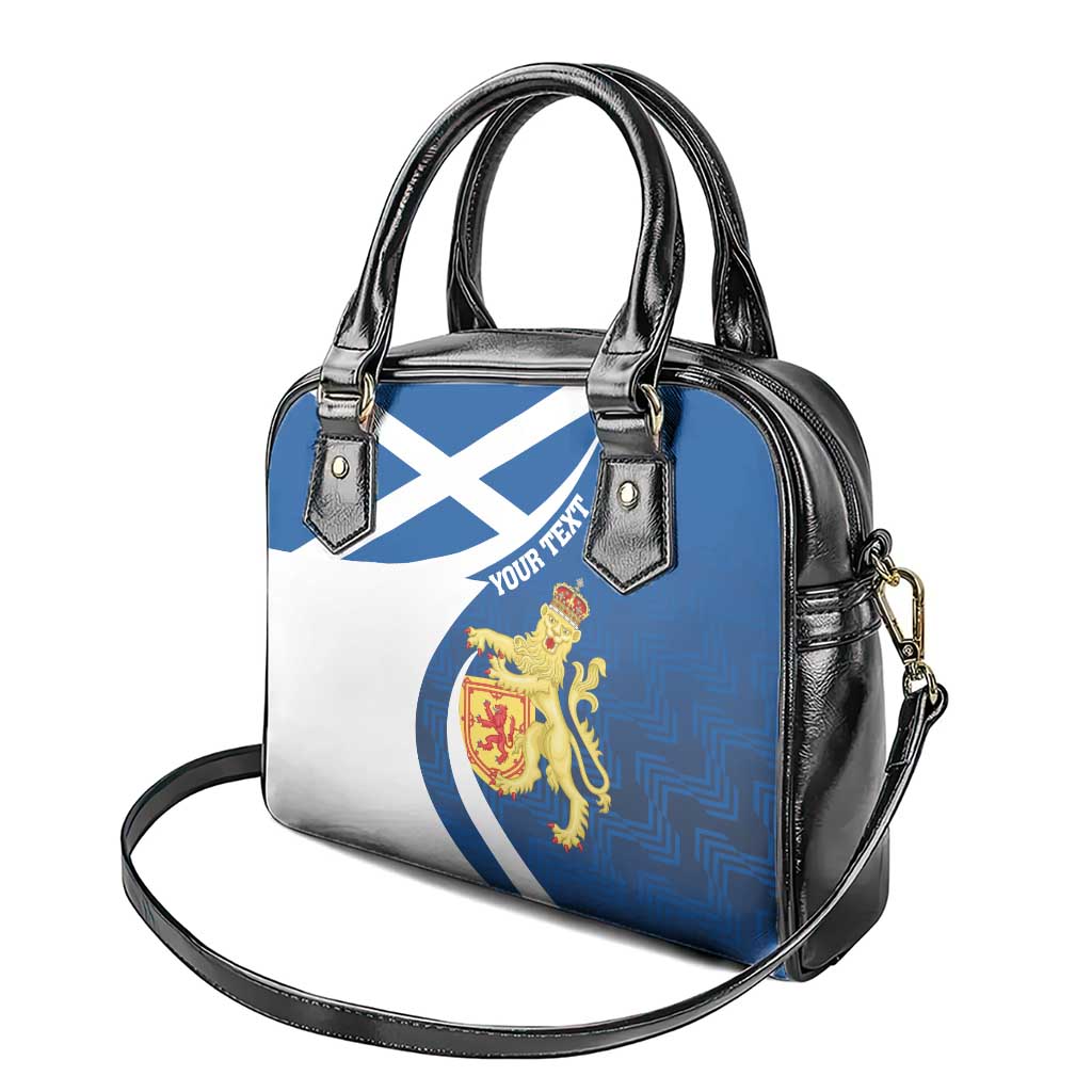 Personalized Scotland Shoulder Handbag Lion Rampant Flag Style