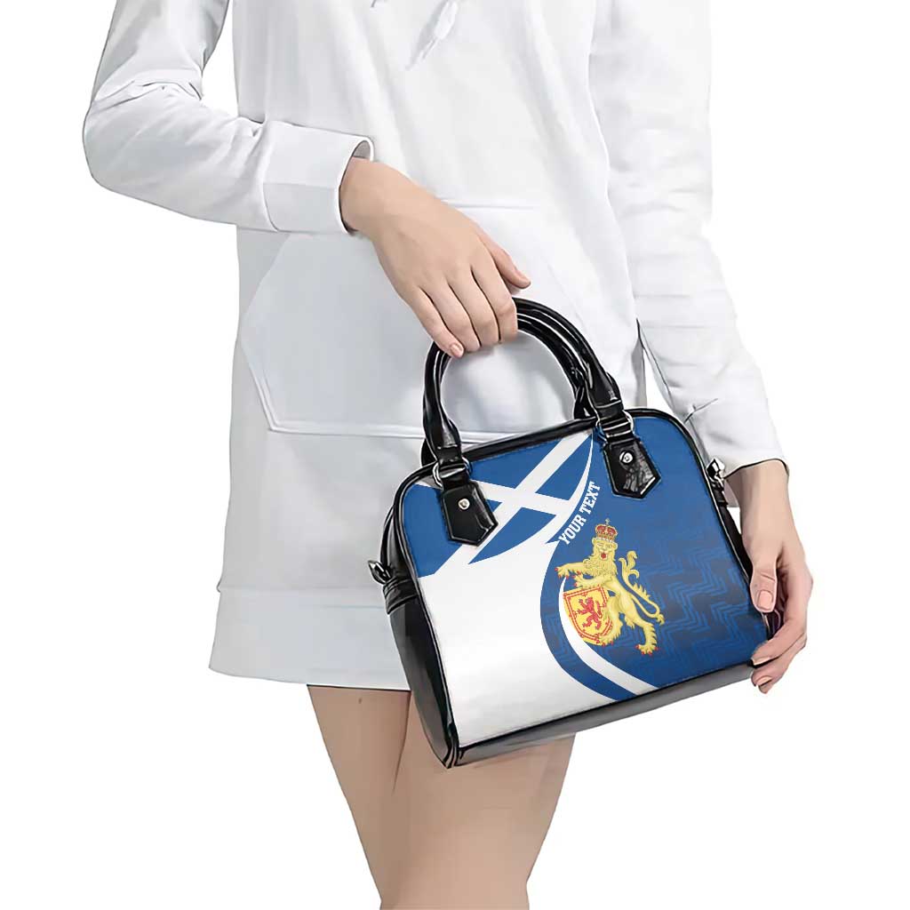Personalized Scotland Shoulder Handbag Lion Rampant Flag Style