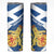Personalized Scotland Skinny Tumbler Lion Rampant Flag Style
