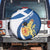 Personalized Scotland Spare Tire Cover Lion Rampant Flag Style