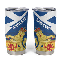 Personalized Scotland Tumbler Cup Lion Rampant Flag Style