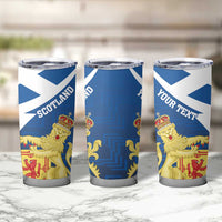 Personalized Scotland Tumbler Cup Lion Rampant Flag Style
