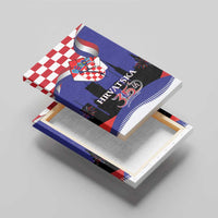 Croatia Independence Day Canvas Wall Art Hrvatska Checkerboard 35th Anniversary