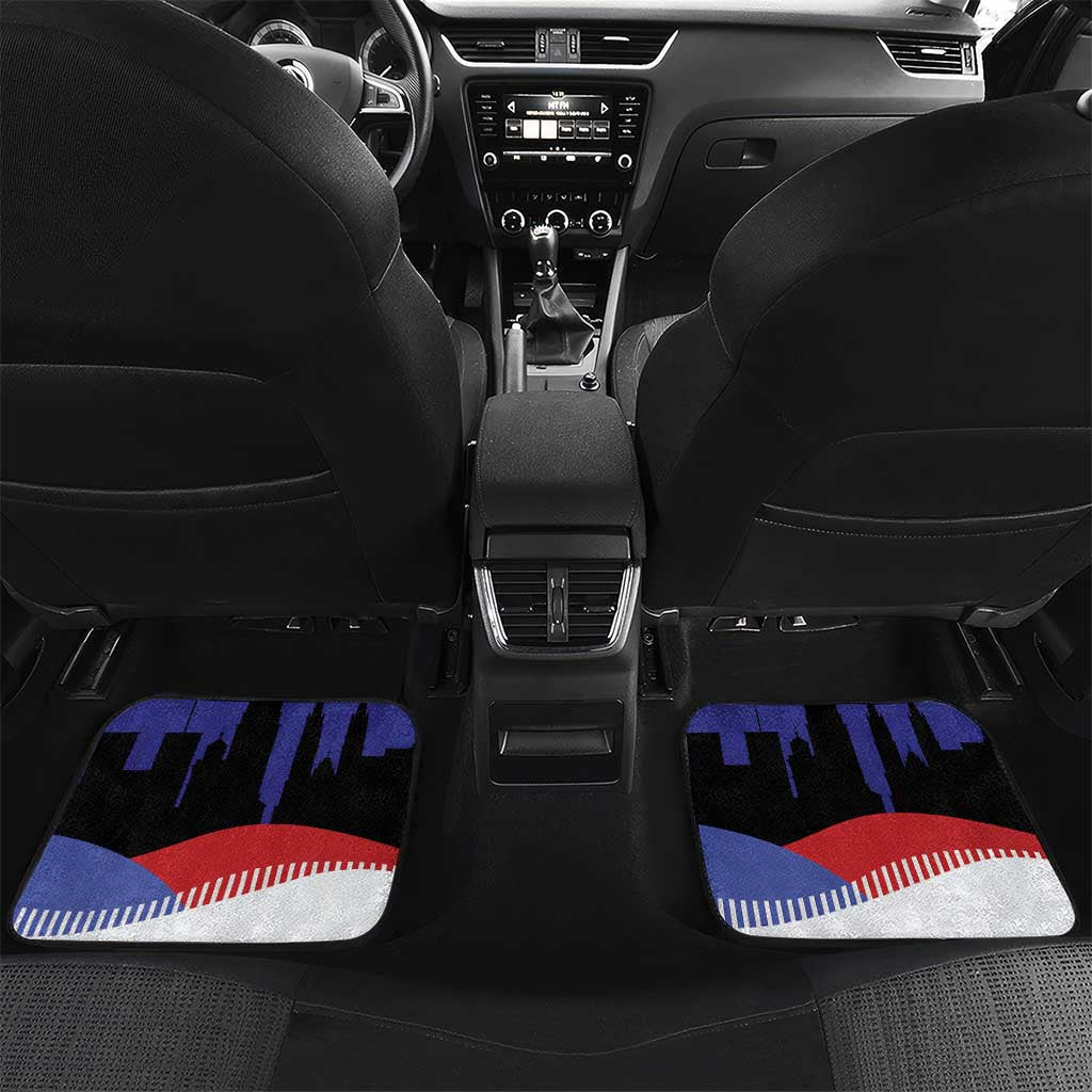 Croatia Independence Day Car Mats Hrvatska Checkerboard 35th Anniversary
