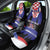 Croatia Independence Day Car Seat Cover Hrvatska Checkerboard 35th Anniversary