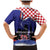 Croatia Independence Day Family Matching Mermaid Dress and Hawaiian Shirt Hrvatska Checkerboard 35th Anniversary