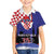 Croatia Independence Day Family Matching Summer Maxi Dress and Hawaiian Shirt Hrvatska Checkerboard 35th Anniversary