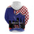 Croatia Independence Day Hoodie Hrvatska Checkerboard 35th Anniversary
