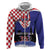 Croatia Independence Day Hoodie Hrvatska Checkerboard 35th Anniversary