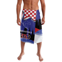 Croatia Independence Day Lavalava Hrvatska Checkerboard 35th Anniversary