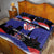 Croatia Independence Day Quilt Bed Set Hrvatska Checkerboard 35th Anniversary
