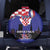 Croatia Independence Day Spare Tire Cover Hrvatska Checkerboard 35th Anniversary