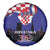 Croatia Independence Day Spare Tire Cover Hrvatska Checkerboard 35th Anniversary