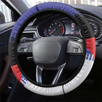 Croatia Independence Day Steering Wheel Cover Hrvatska Checkerboard 35th Anniversary