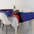 Croatia Independence Day Tablecloth Hrvatska Checkerboard 35th Anniversary