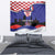 Croatia Independence Day Tapestry Hrvatska Checkerboard 35th Anniversary