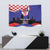 Croatia Independence Day Tapestry Hrvatska Checkerboard 35th Anniversary
