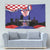 Croatia Independence Day Tapestry Hrvatska Checkerboard 35th Anniversary