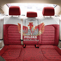 Poland Constitution Day Back Car Seat Cover Warsaw Capital Mazurek Dabrowskiego