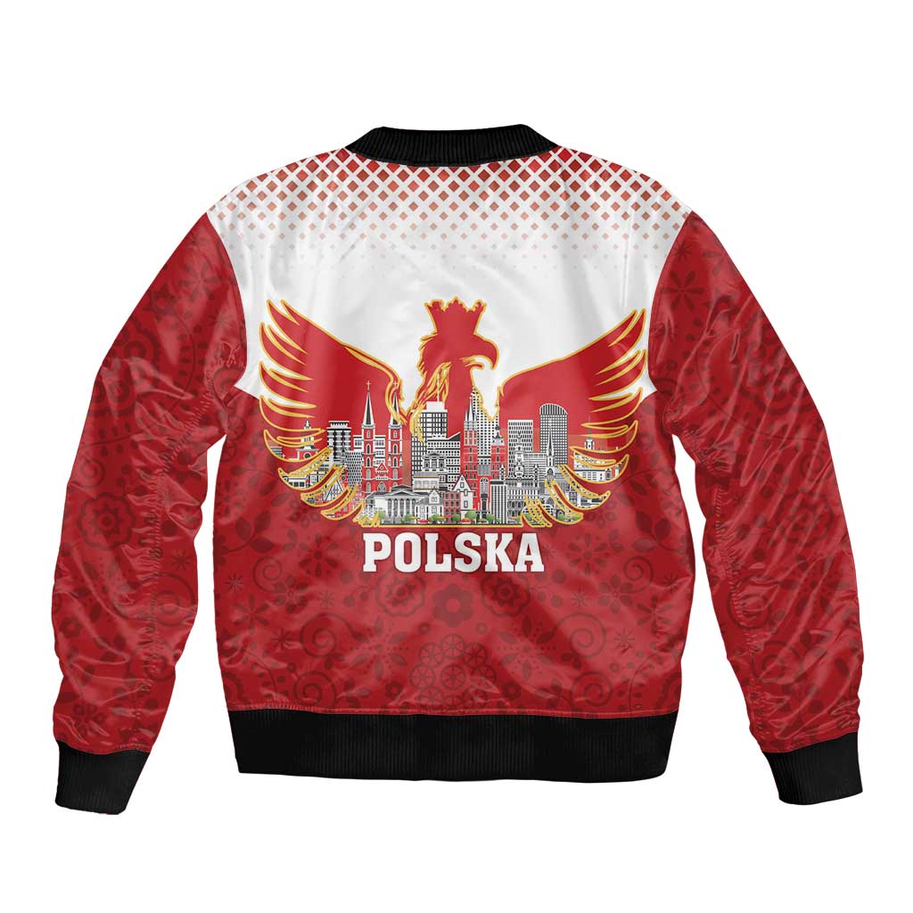 Poland Constitution Day Bomber Jacket Warsaw Capital Mazurek Dabrowskiego