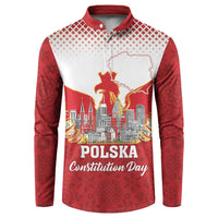 Poland Constitution Day Button Sweatshirt Warsaw Capital Mazurek Dabrowskiego