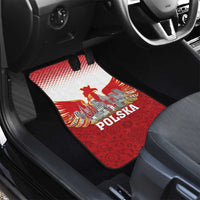 Poland Constitution Day Car Mats Warsaw Capital Mazurek Dabrowskiego
