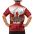 Poland Constitution Day Family Matching Mermaid Dress and Hawaiian Shirt Warsaw Capital Mazurek Dabrowskiego