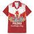 Poland Constitution Day Family Matching Mermaid Dress and Hawaiian Shirt Warsaw Capital Mazurek Dabrowskiego
