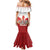 Poland Constitution Day Family Matching Mermaid Dress and Hawaiian Shirt Warsaw Capital Mazurek Dabrowskiego