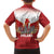 Poland Constitution Day Family Matching Off Shoulder Maxi Dress and Hawaiian Shirt Warsaw Capital Mazurek Dabrowskiego