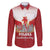 Poland Constitution Day Family Matching Off Shoulder Short Dress and Hawaiian Shirt Warsaw Capital Mazurek Dabrowskiego