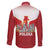 Poland Constitution Day Family Matching Off Shoulder Short Dress and Hawaiian Shirt Warsaw Capital Mazurek Dabrowskiego