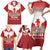 Poland Constitution Day Family Matching Short Sleeve Bodycon Dress and Hawaiian Shirt Warsaw Capital Mazurek Dabrowskiego