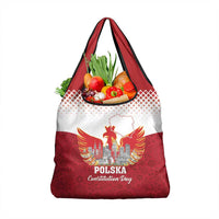 Poland Constitution Day Grocery Bag Warsaw Capital Mazurek Dabrowskiego