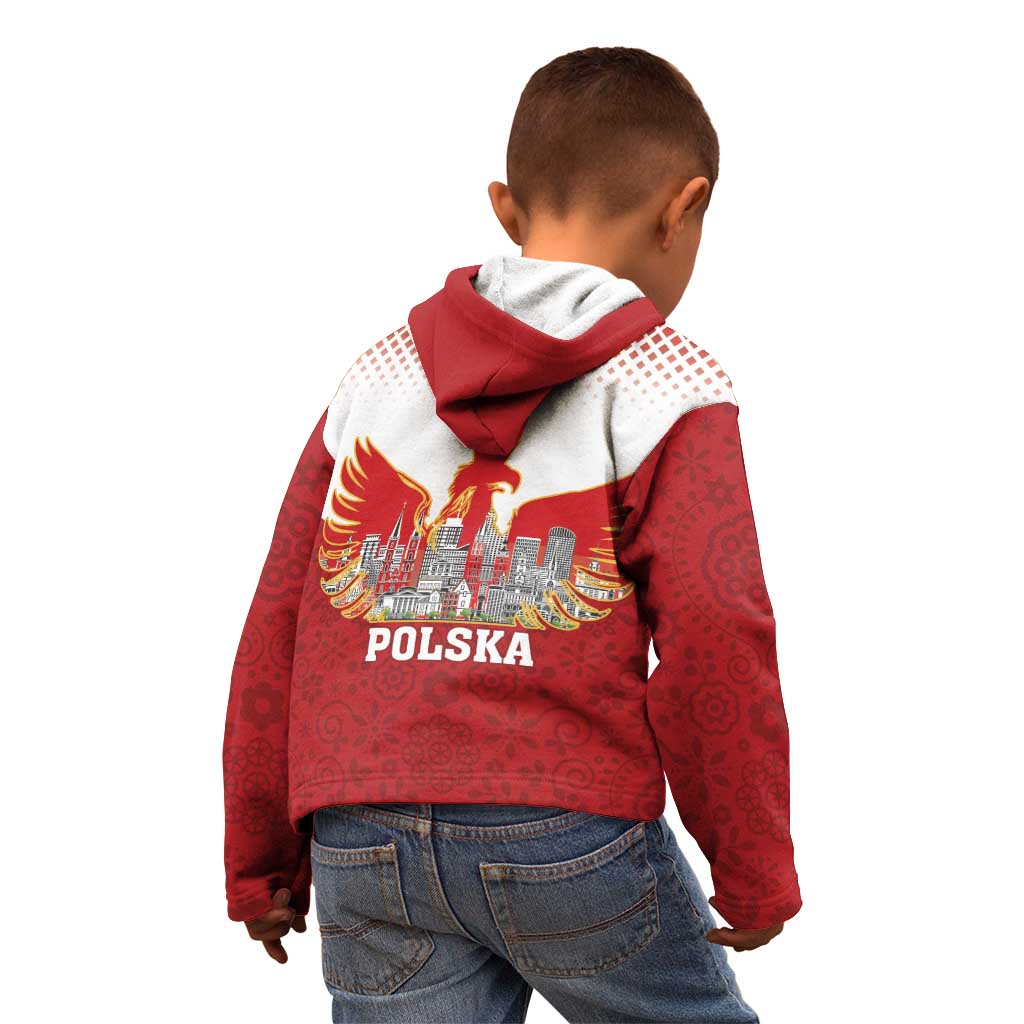Poland Constitution Day Kid Hoodie Warsaw Capital Mazurek Dabrowskiego