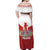 Poland Constitution Day Off Shoulder Maxi Dress Warsaw Capital Mazurek Dabrowskiego