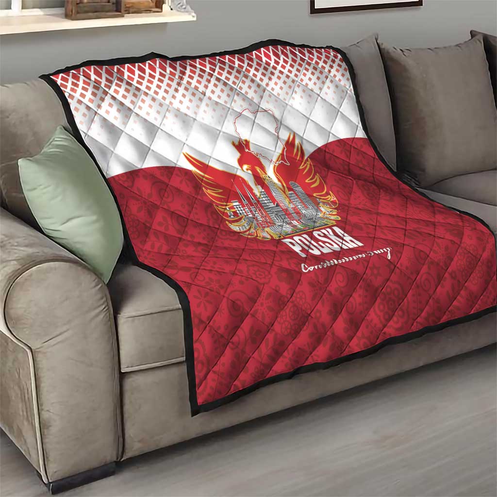 Poland Constitution Day Quilt Warsaw Capital Mazurek Dabrowskiego